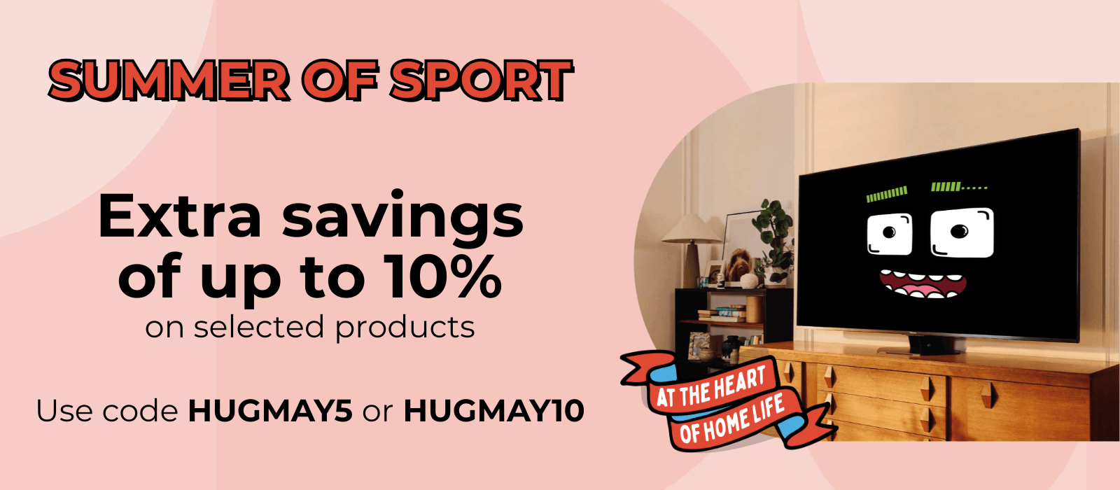 Up to 10% off selected products